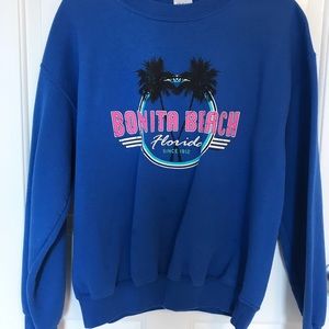 Bonita Beach vibrant CREWNECK